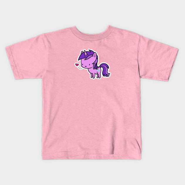 Amethyst Star chibi Kids T-Shirt by Drawirm